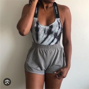 NWOT Calvin Klein Tie Dye Bodysuit